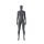 Miet-Damenfigur TOP-SPORTS F001 Schaufensterfigur, Sport, inkl. Standplatte mit Wadendorn, Graphitgrau RAL 7024