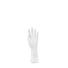 Herrenhand-Display, H34 cm, Magnet-Daumen, Weiß, TOPSP165_WH