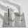 ABS Damen-Schaufensterfigur DR-3 mit Bodenplatte und Wadendorn
