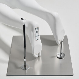 ABS Damen-Schaufensterfigur DR-4 mit Bodenplatte und Wadendorn