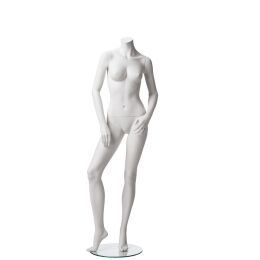 ADRIANA 4, Damenfigur ohne Kopf inkl. Glasbodenplatte mit Fußdorn, 101751