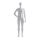 ABS Herren-Schaufensterfigur DR-8 mit Bodenplatte und Wadendorn