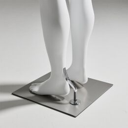 ABS Herren-Schaufensterfigur DR-10 mit Bodenplatte und Wadendorn