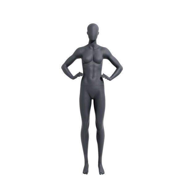 ABS Damen-Schaufensterfigur YS005 mit Bodenplatte und Wadendorn