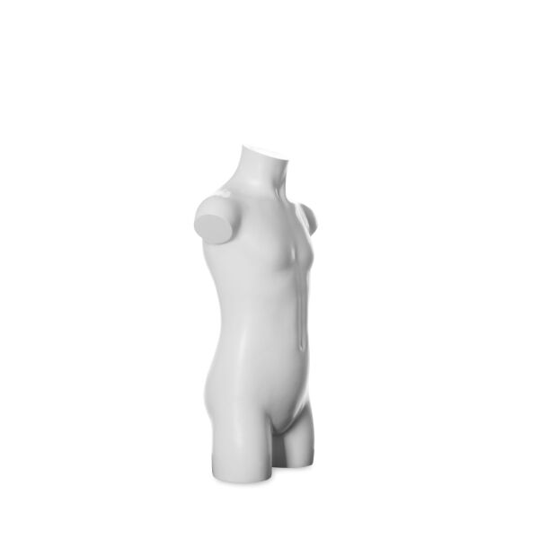 OXFORD Kinder-Torso weiß, H62cm, EU 116, MAD-2010_WH