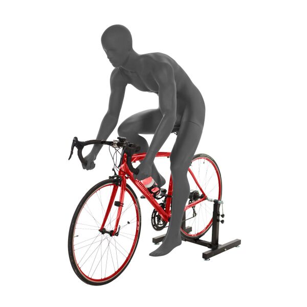 Miet-Herrenfigur TOP-SPORT M92 Sportfigur, Rennfahrer, Radfahrer, Graphitgrau RAL 7024