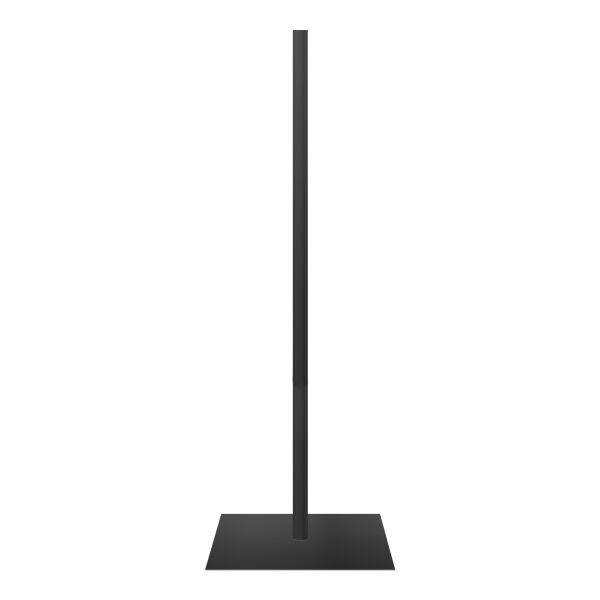 SENSUAL Standfuß zentral rechteckig 30x40 cm, Schwarz, Höhe 110 cm, STFBCE_BL3040