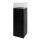 Miete EasyCubes Podest mit H20cm Vitrine, Schwarz