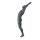 Top-Sports M325 Herren-Sportfigur, Tauchen, Schwimmer, inkl. Standplatte und Wadendorn, Graphitgrau RAL7024