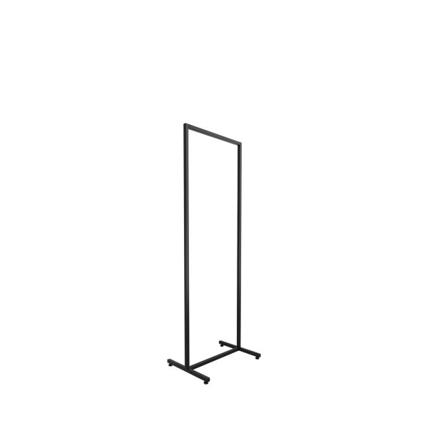 SMART Kleiderständer SMA01-60175_BL, 60xH175cm, Schwarz
