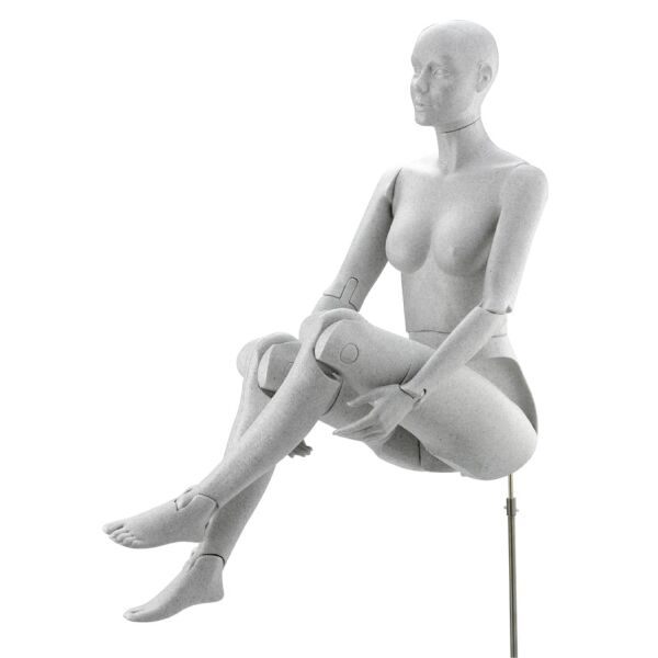 LIVELYMEN bewegliche Damen-Gelenkfigur 00002S mit Gesicht