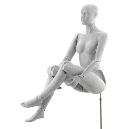 LIVELYMEN bewegliche Damen-Gelenkfigur 00002S mit Gesicht