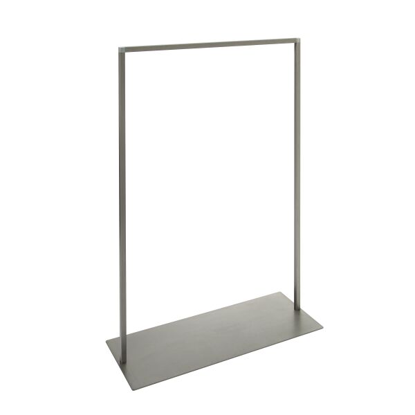 INDUSTRY Kleiderständer mit Boden 08605Y, 101x40xH149 cm, matt transparent finish