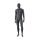 Top-Sports M330 Herren-Schaufensterfigur, Sport, inkl. Standplatte mit Wadendorn, Graphitgrau RAL 7024