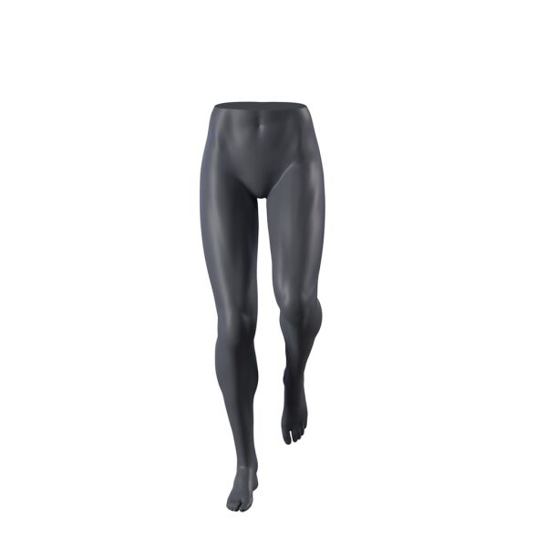 Top-Sports Damen-Hosenformer FL197 in Laufpose, Graphitgrau inkl. Standplatte und Wadendorn