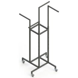 MF 4-Arm Kleiderständer MF26025 Display mit vier...