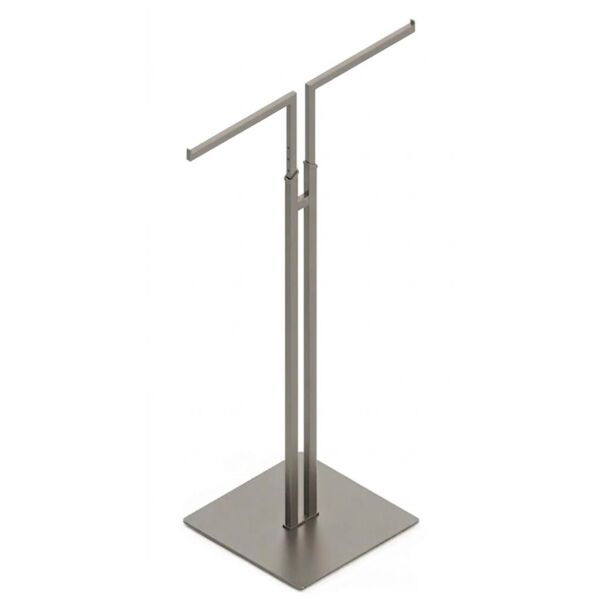 MF 2-Arm Kleiderständer MF14066 T-Display mit Bodenplatte