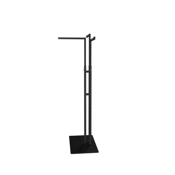 SMART Kleiderständer 3ARM01_BL, 3-Arm Display 110-175 cm, Schwarz