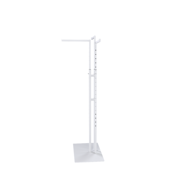 SMART Kleiderständer 3ARM01_WH, 3-Arm Display 110-175 cm, Weiß