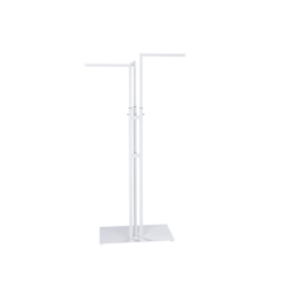SMART Kleiderständer 3ARM01_WH, 3-Arm Display 110-175 cm, Weiß