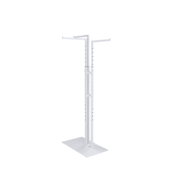 SMART Kleiderständer 3ARM01_WH, 3-Arm Display 110-175 cm, Weiß