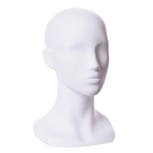 FASHION Damenkopf semiabstrakt weiss LT37