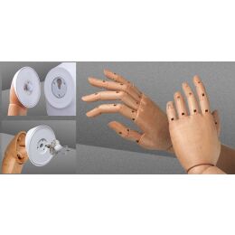 MAGIC Damen-Flexarme braun K50F-WD mit Schulteransatz weiß