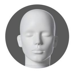 MAGIC male head 03M white