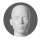 MAGIC male head 03M white