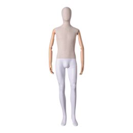 MAGIC male ABS-mannequin with fabric cover, head, arms,...