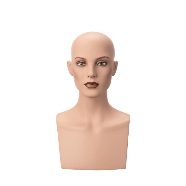Damen-Kopf ISABELLE realistisch Höhe 45 cm