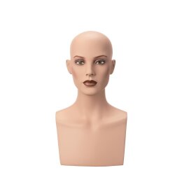 Damenkopf ISABELLE realistisch Höhe 45 cm