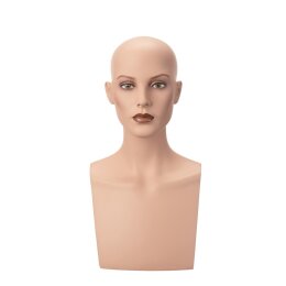 Damen-Kopf ISABELLE realistisch Höhe 50 cm