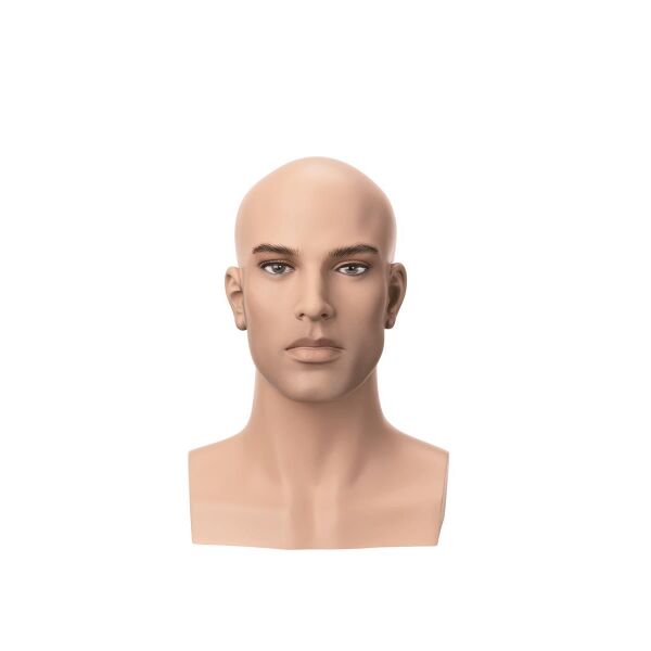 Herren-Kopf VINCENT realistisch Höhe 35 cm, 102245