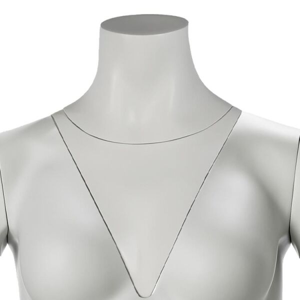 PACKSHOT female regular size mannequin F03 light grey