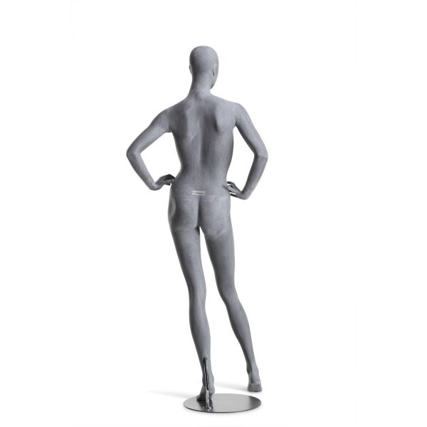 RAW Premium Damenfigur Lin inkl. Metallbodenplatte mit Wadendorn, Pos. 101003