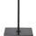 MAGIC Metall-Standfuß B2 zentral, Tischständer H50cm, Bodenplatte 30x21,5cm, schwarz