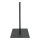 MAGIC Metall-Standfuß B2 zentral, Tischständer H50cm, Bodenplatte 30x21,5cm, schwarz