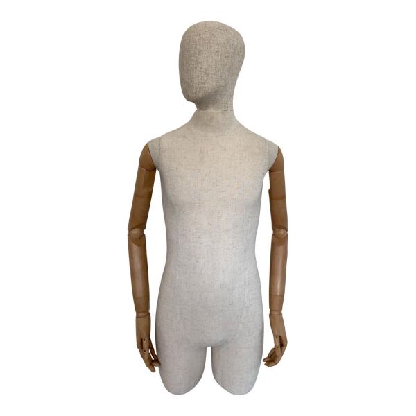 MAGIC Herren-Torso MT12 lang mit Leinen-Stoffüberzug