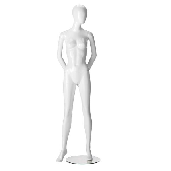 RINGO abstrakte Damenfigur mit Glasplatte Pos. 2