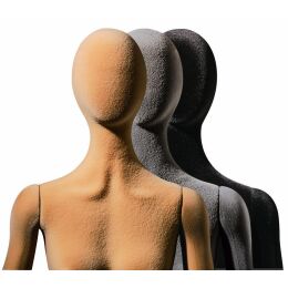 POLY STAR Herrenfigur vollbeweglich hautfarbig beflockt,...