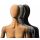 POLY STAR Herrenfigur vollbeweglich hautfarbig beflockt, 102035
