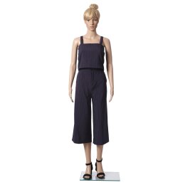 BASIC Damenfigur RAMONA hautfarbig mit Gesicht F2FIR inkl. Glasbodenplatte mit Wadendorn