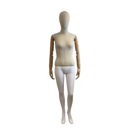 MAGIC female ABS-mannequins with fabric cover, head, arms incl. base and calf-spike