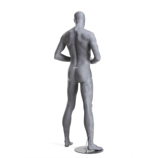 RAW Premium Herrenfigur Liam inkl. Metallbodenplatte mit Wadendorn, Pos. 501003